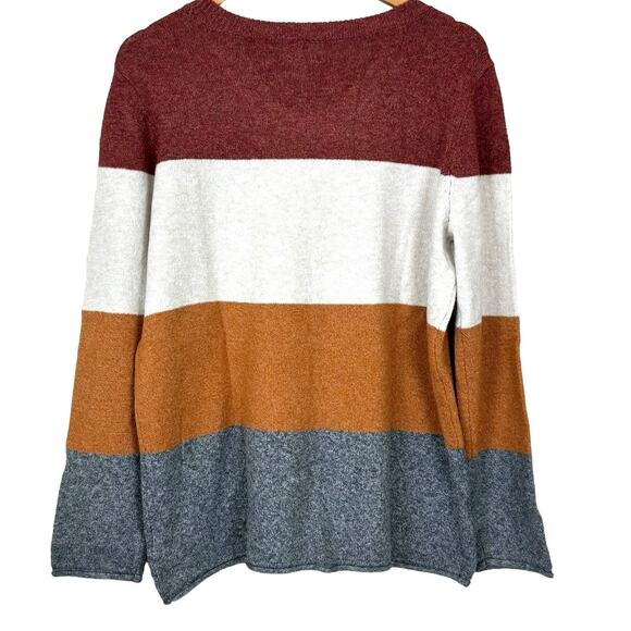 Pinque Design Studio Rust Stone Combo Color Black Pullover Sweater NEW Size XXL - Picture 4 of 10